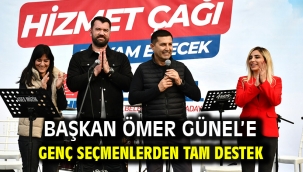 Başkan Ömer Günel'e Genç Seçmenlerden Tam Destek