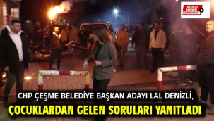 Chp Çeşme Belediye Başkan Adayı Lal Denizli, Çocuklardan Gelen Soruları Yanıtladı