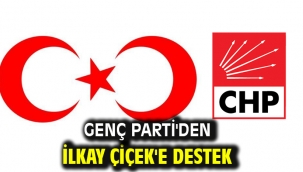 Genç Parti'den İlkay Çiçek'e Destek