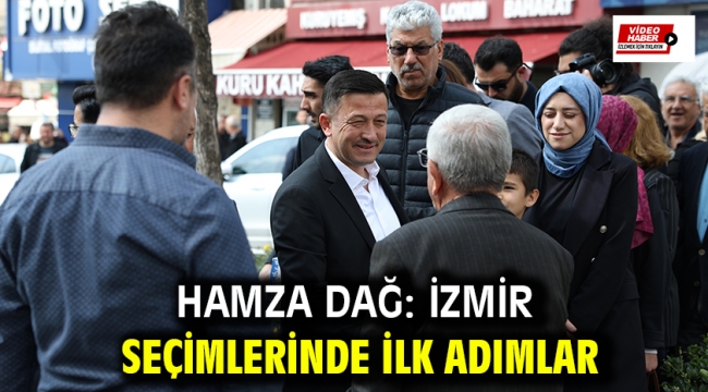 Hamza Dağ: İzmir Seçimlerinde İlk Adımlar