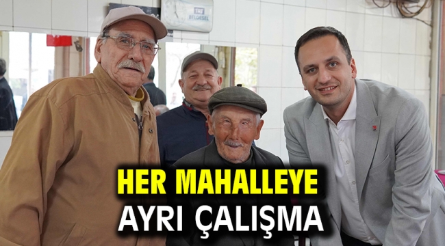 Her mahalleye ayrı çalışma