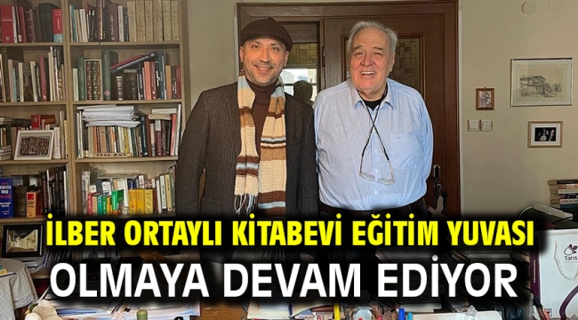 İlber Ortaylı Kitabevi Eğitim Yuvası Olmaya Devam Ediyor