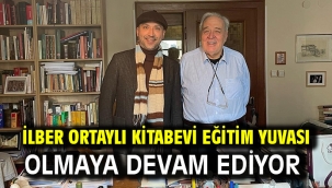 İlber Ortaylı Kitabevi Eğitim Yuvası Olmaya Devam Ediyor