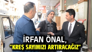 İrfan Önal, "Kreş sayımızı artıracağız"