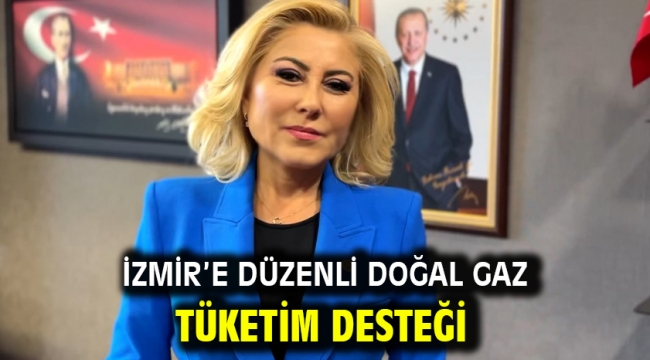 İzmir'e Düzenli Doğal Gaz Tüketim Desteği