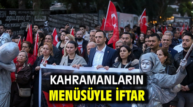 Kahramanların menüsüyle iftar