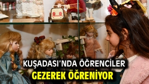 Kuşadası'nda Öğrenciler Gezerek Öğreniyor