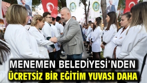 Menemen Belediyesi'nden Ücretsiz Bir Eğitim Yuvası Daha