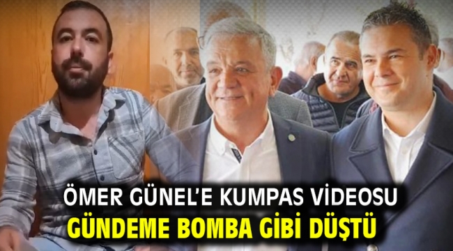 Ömer Günel'e kumpas videosu gündeme bomba gibi düştü