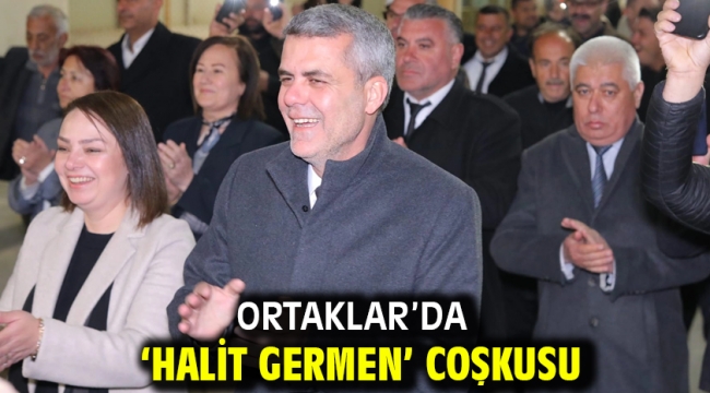 Ortaklar'da 'Halit Germen' coşkusu