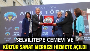 Selvilitepe Cemevi ve Kültür Sanat Merkezi Hizmete Açıldı