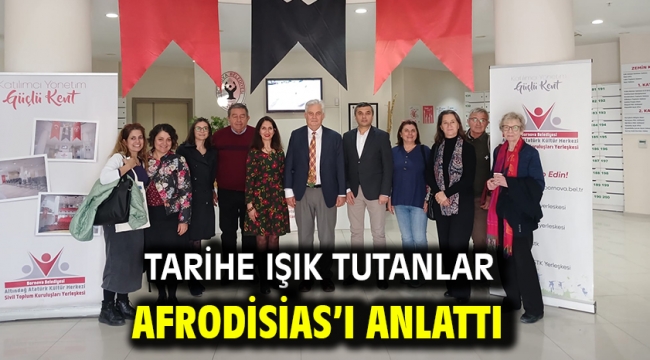 Tarihe ışık tutanlar Afrodisias'ı anlattı