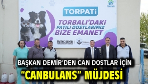 Başkan Demir'den can dostlar için "Canbulans" müjdesi