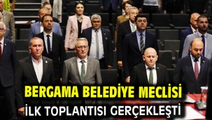 Bergama Belediye Meclisi İlk Toplantısı Gerçekleşti