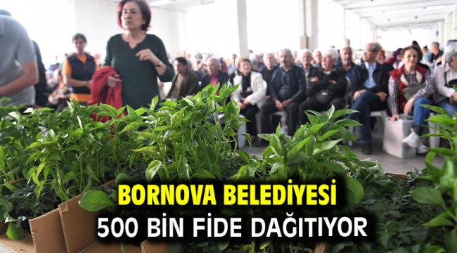 Bornova Belediyesi 500 bin fide dağıtıyor