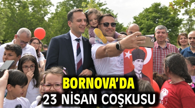 Bornova'da 23 Nisan coşkusu