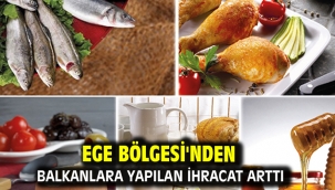 Ege Bölgesi'nden Balkanlara yapılan ihracat arttı