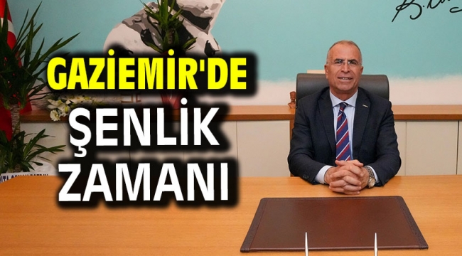 Gaziemir'de şenlik zamanı