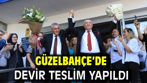 Güzelbahçe'de devir teslim yapıldı