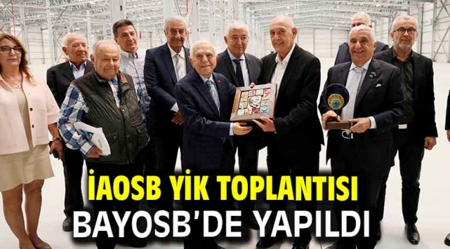 İAOSB YİK Toplantısı BAYOSB'de yapıldı