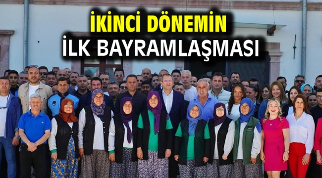 İkinci dönemin ilk bayramlaşması