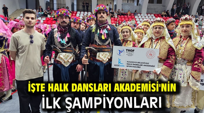 İşte Halk Dansları Akademisi'nin İlk Şampiyonları 