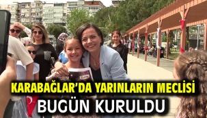 Karabağlar'da yarınların meclisi bugün kuruldu