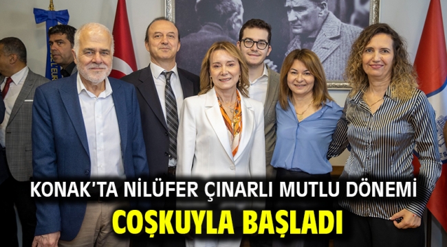 Konak'ta Nilüfer Çınarlı Mutlu dönemi coşkuyla başladı