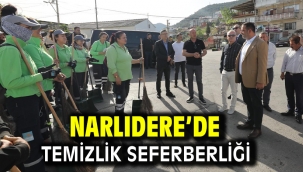 Narlıdere'de Temizlik Seferberliği