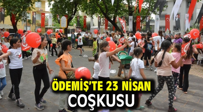 Ödemiş'te 23 Nisan coşkusu