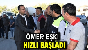 Ömer Eşki hızlı başladı