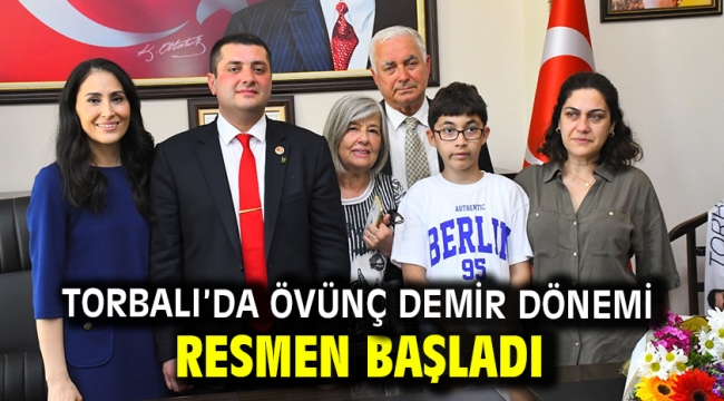 Torbalı'da Övünç Demir dönemi resmen başladı