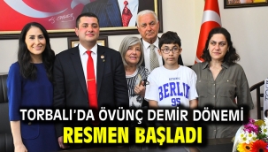 Torbalı'da Övünç Demir dönemi resmen başladı