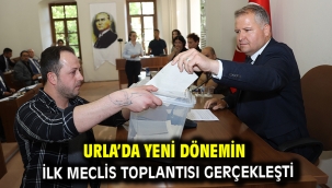 Urla'da Yeni Dönemin İlk Meclis Toplantısı Gerçekleşti
