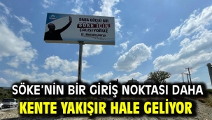 Söke'nin Bir Giriş Noktası Daha Kente Yakışır Hale Geliyor
