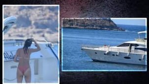 Beren Saat ve Kenan Doğulu lüks teknelerinde tatilde!