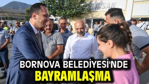 Bornova Belediyesi'nde bayramlaşma
