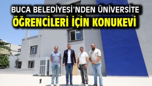 Buca Belediyesi'nden üniversite öğrencileri için konukevi