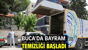 Buca'da bayram temizliği başladı