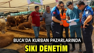 Buca'da kurban pazarlarında sıkı denetim