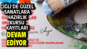 Çiğli'de Güzel Sanatlara Hazırlık Kursu Kayıtları Devam Ediyor