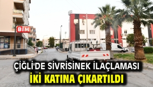 Çiğli'de Sivrisinek İlaçlaması İki Katına Çıkartıldı