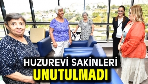 Huzurevi sakinleri unutulmadı