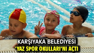 Karşıyaka Belediyesi 'Yaz Spor Okulları'nı açtı 