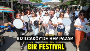 Kızılcaköy'de Her Pazar Bir Festival