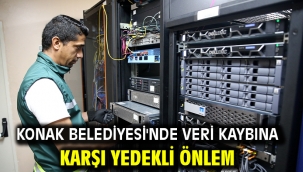 Konak Belediyesi'nde veri kaybına karşı yedekli önlem
