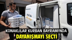 Konaklılar Kurban Bayramı'nda dayanışmayı seçti