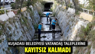 Kuşadası Belediyesi Vatandaş Taleplerine Kayıtsız Kalmadı