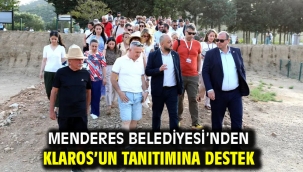 Menderes Belediyesi'nden Klaros'un Tanıtımına Destek