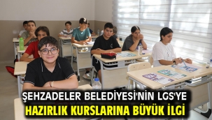 Şehzadeler Belediyesi'nin Lgs'ye Hazırlık Kurslarına Büyük İlgi